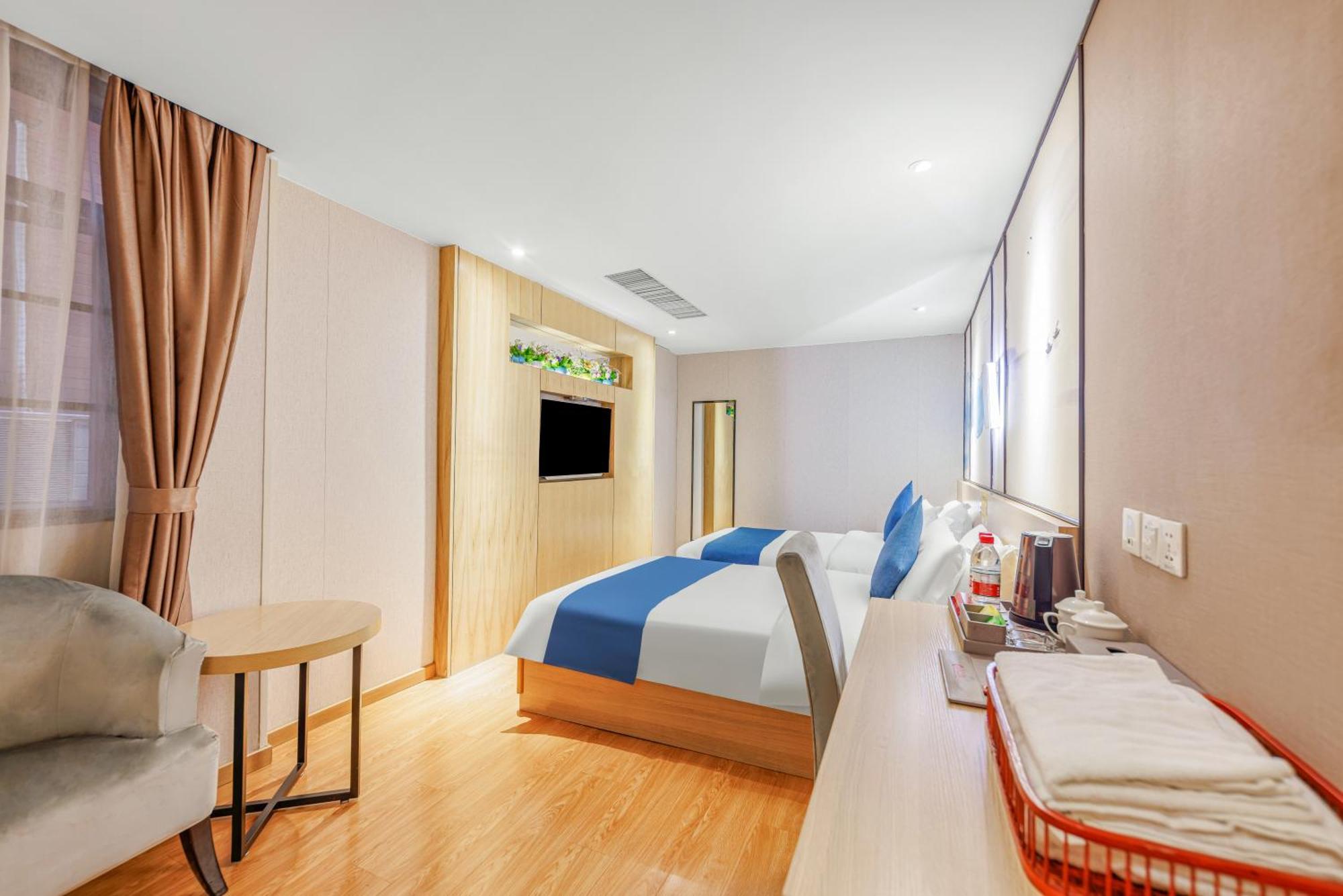 Guangzhou Hongcheng Hotel Bagian luar foto