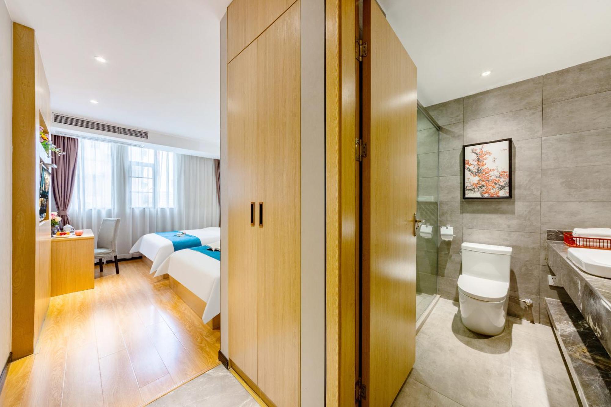 Guangzhou Hongcheng Hotel Bagian luar foto